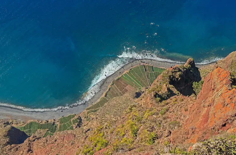 Cabo Girão — One of the highest sea cliffs in Europe — with a glass skywalk.